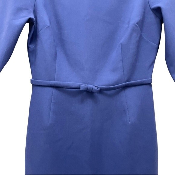 LIKELY Duchess Dress Royal Blue OTS Off The Shoulder Bodycon Midi Women’s Size 6 - Picture 5 of 13